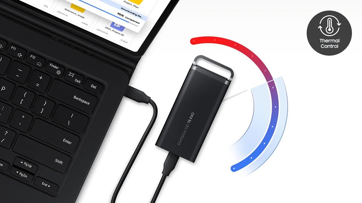 Samsung T5 EVO SSD 8TB Portable Drive USB 3.2 Gen 1 - New Sealed - Computers & Electronics
