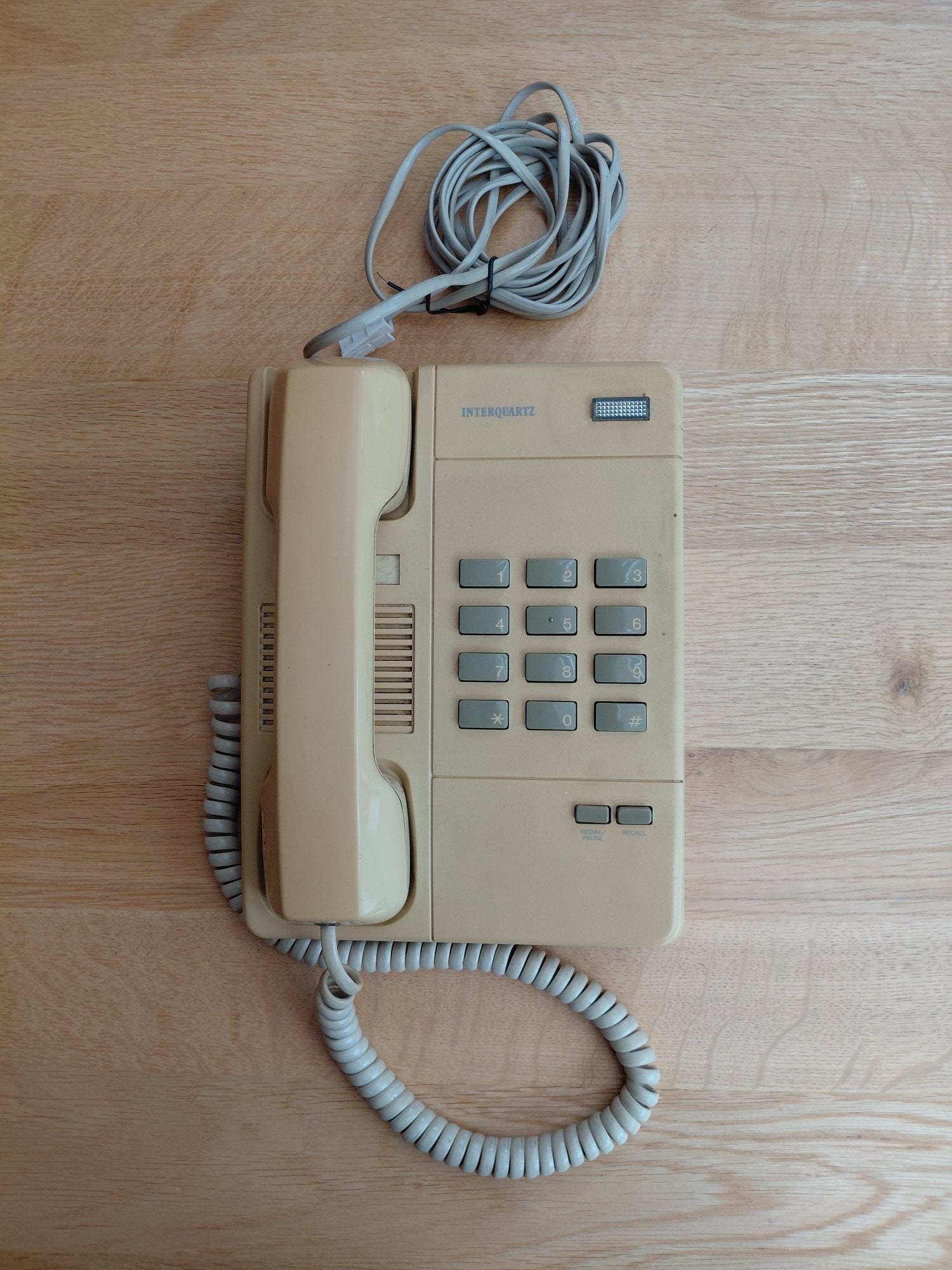 Vintage Mustard Coloured Interquartz Phone in Winchester