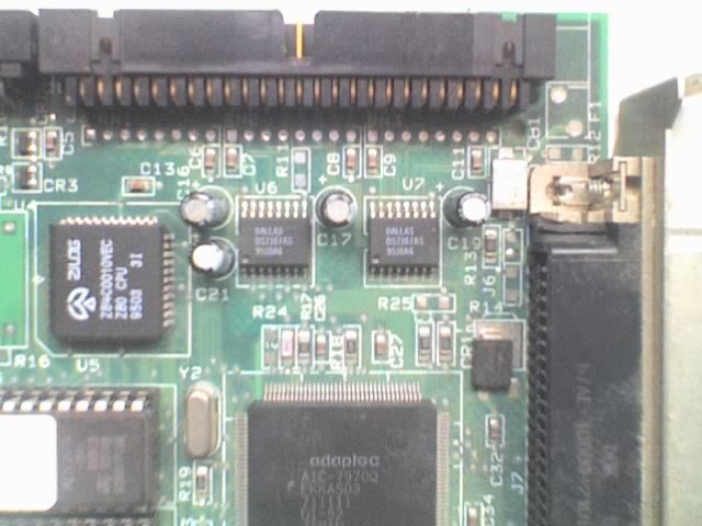 Adaptec AHA-1542CF 16bit ISA SCSI / Floppy Controller Adapter Card - TESTED - Computers & Electronics in Waterlooville
