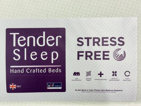 SUPER KING *STRESS FREE* MATTRESS BY TENDER SLEEP
