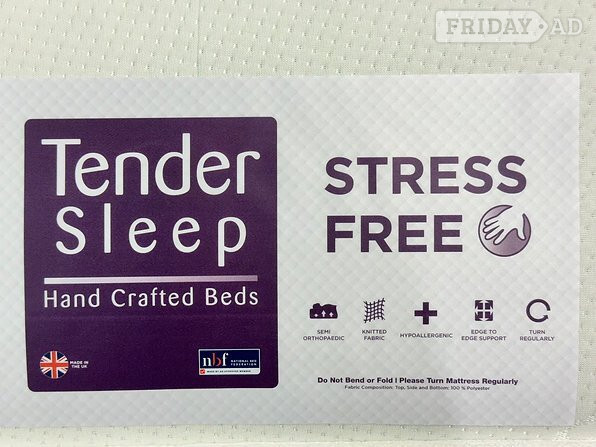 SUPER KING *STRESS FREE* MATTRESS BY TENDER SLEEP