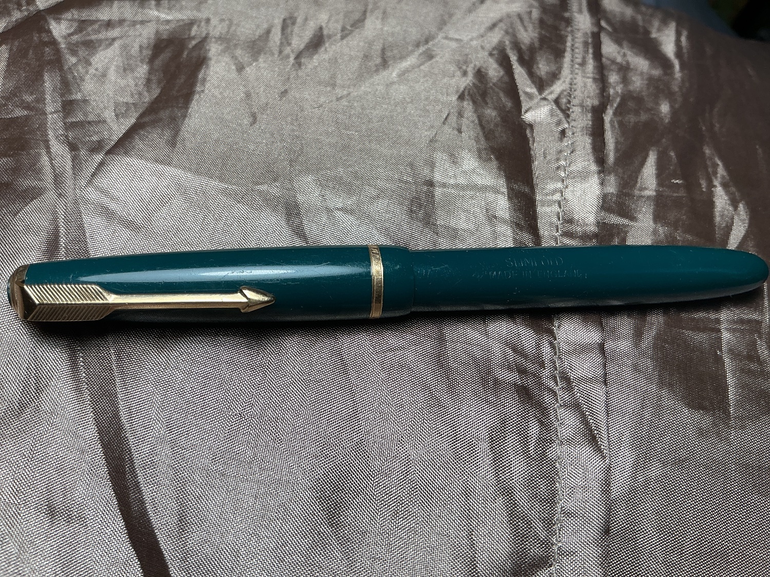 Parker Slimfold pen green