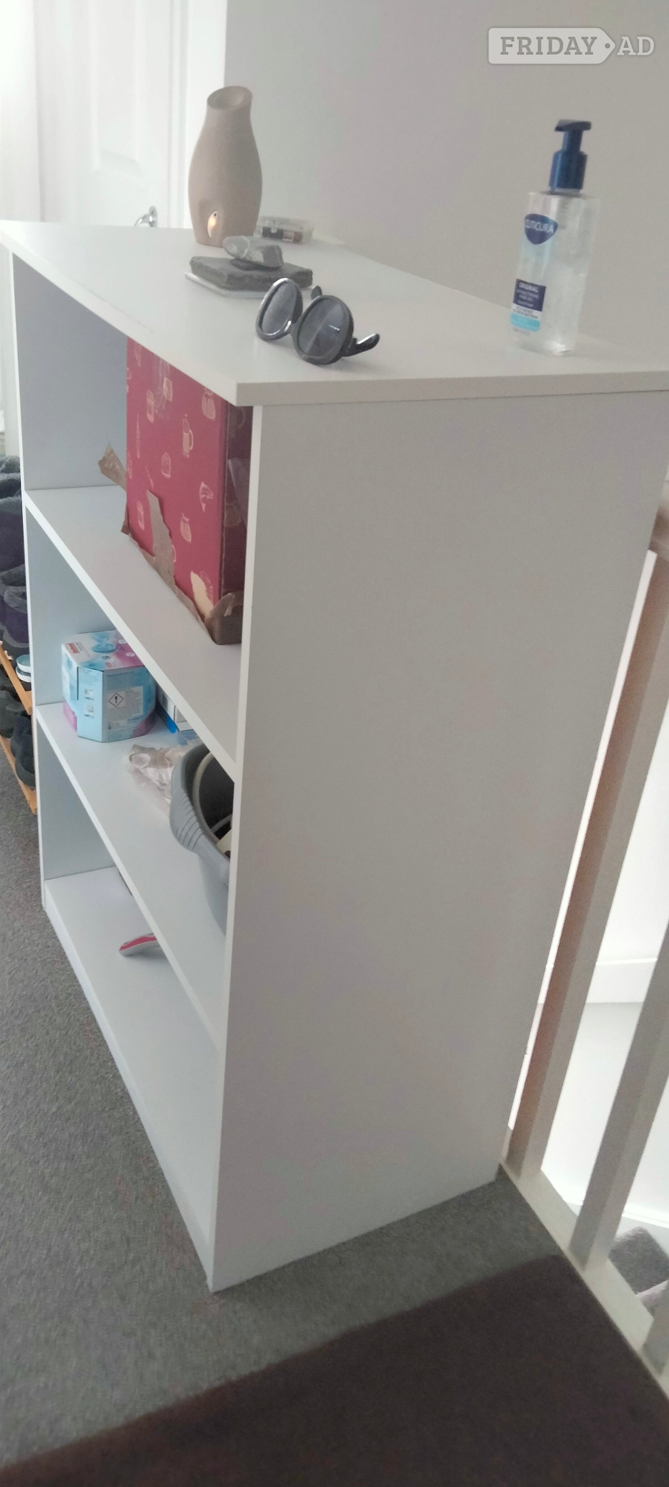 A White Bookcase in Worthing