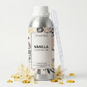 Buy Pure Vanilla Essential Oil for Aromatherapy & DIY Beauty