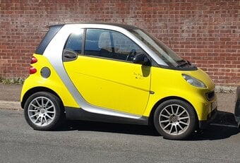 Smart Fortwo MHD 2009 mot 01/11/26 Yellow, excellent runner