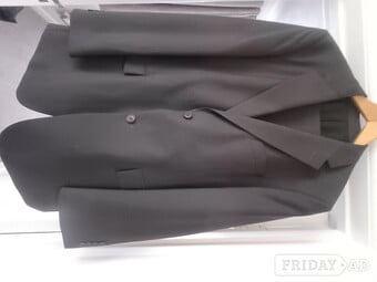 dark grey suit