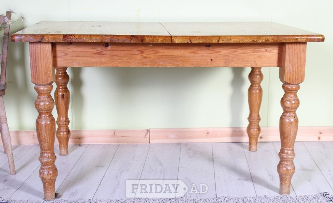 Delivery Options - Rustic Extending Farmhouse Pine Table - Furniture in Hailsham