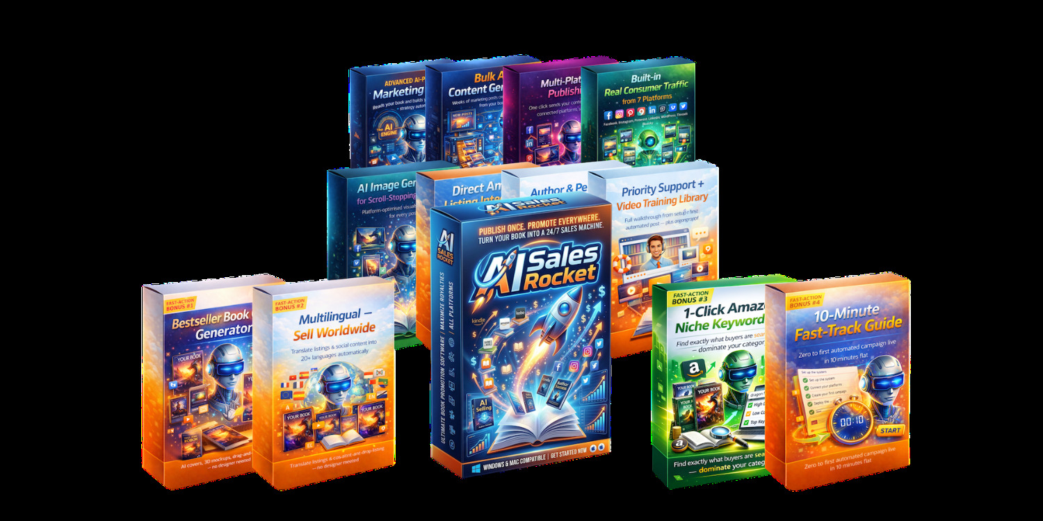 Turn One Book Into 24/7 Marketing - Movies, Games, Books & Music