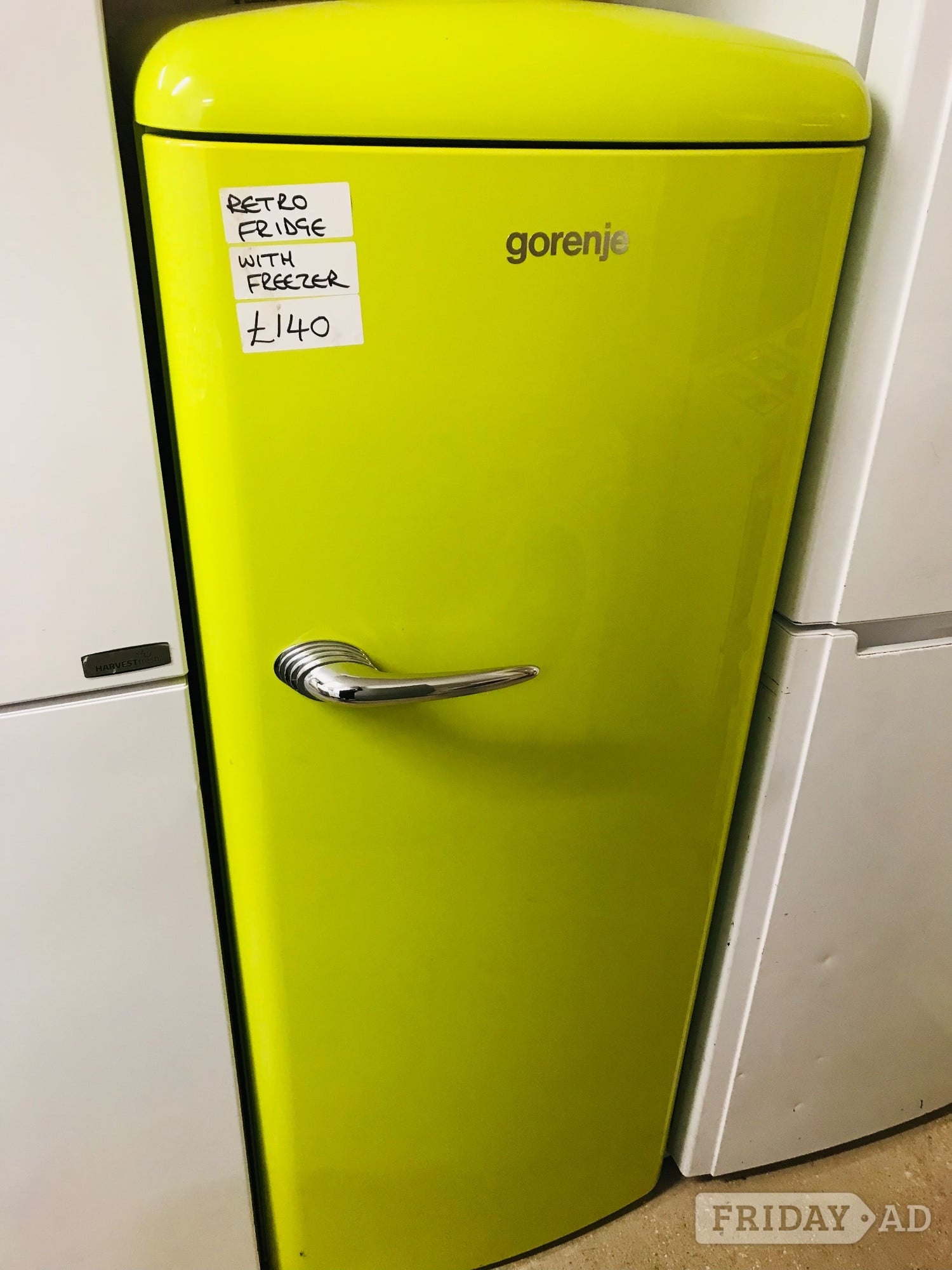 Gorenje retro fridge freezer in excellent condition  in Daventry