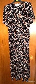 Multicolor viscose midi dress 14 in Cardiff