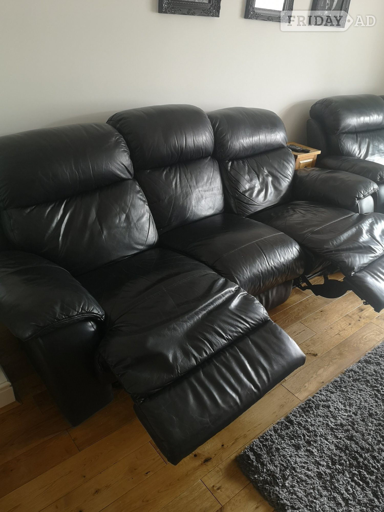 Worthing 3 and 2 seater sofas, fully electric recliners