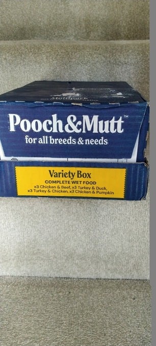 Tinned Dog Food - Pooch & Mutt - 12 tin Variety Box