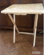 Folding table 15” X 19.5” X 25” high