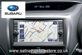 SUBARU CORE 2 2020 v1 UK & EUROPEAN SAT NAV UPDATE SET.