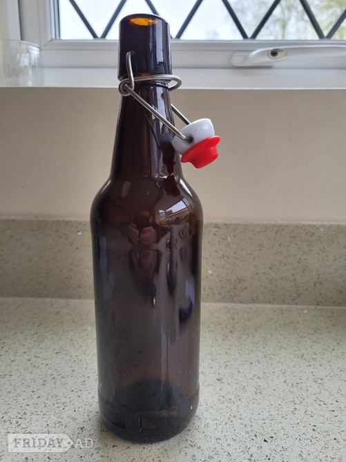 500ml flip top amber beer bottles in Brighton