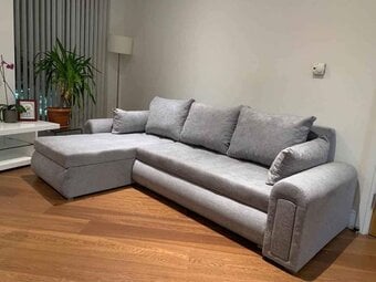 Berlin Corner Sofa bed with Storage Space
