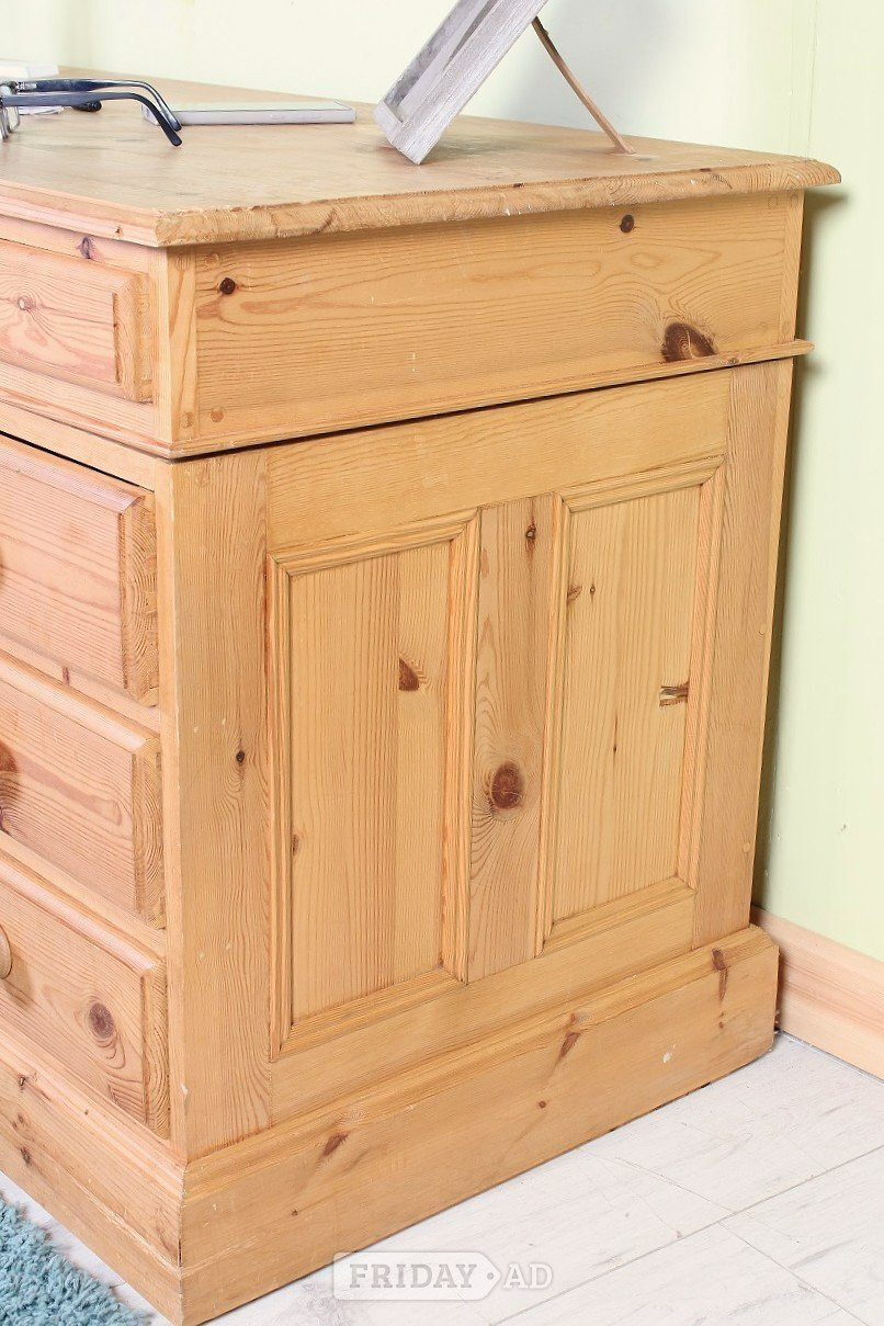 UK Delivery - Solid Pine Accountants Desk 9 Drawers 100% Pine - Furniture in Hailsham