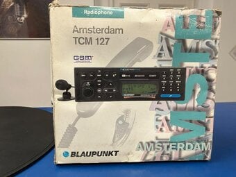 Blaupunkt Amsterdam TCM 127 In car radiophone/cassette.
