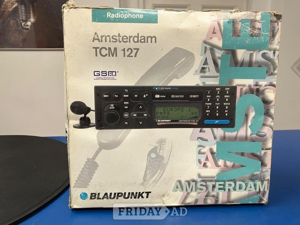 Blaupunkt Amsterdam TCM 127 In car radiophone/cassette. in Worthing