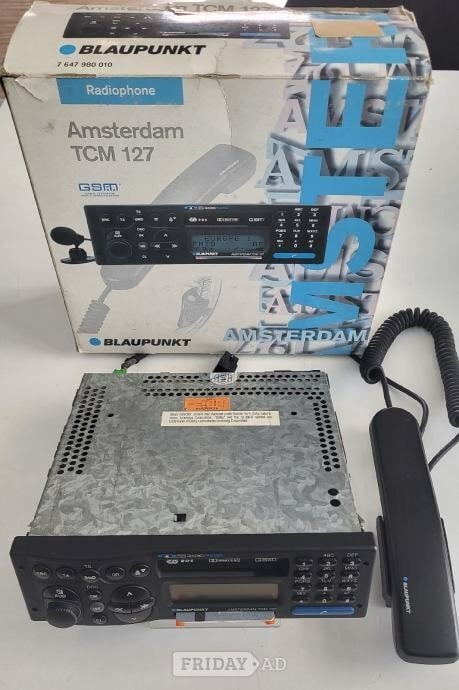 Blaupunkt Amsterdam TCM 127 In car radiophone/cassette. - Hobbies & Leisure