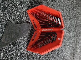 Rolson Hex Key Set – Metric & Imperial, As Good As New