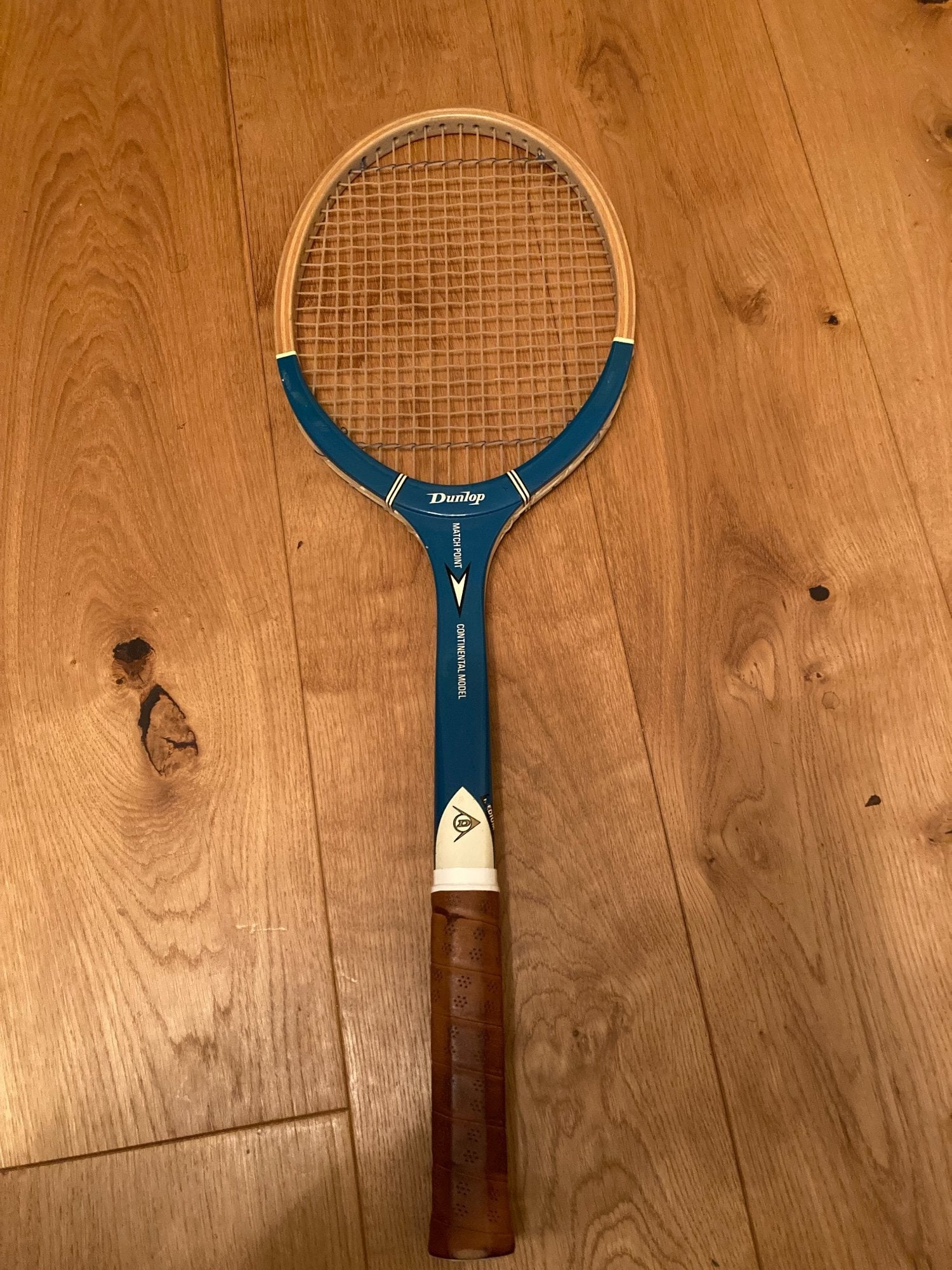 Vintage Dunlop Matchpoint Continental Model Wooden Tennis Racket in Crawley