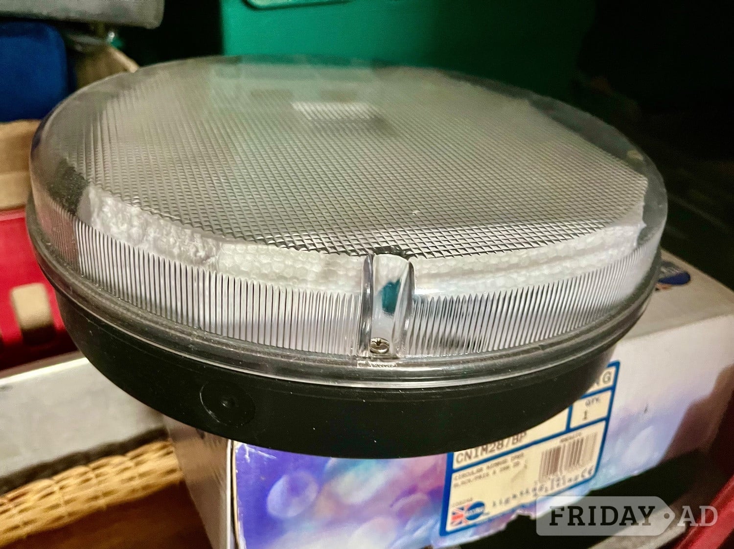 Two Round External Bulkhead lights IP65