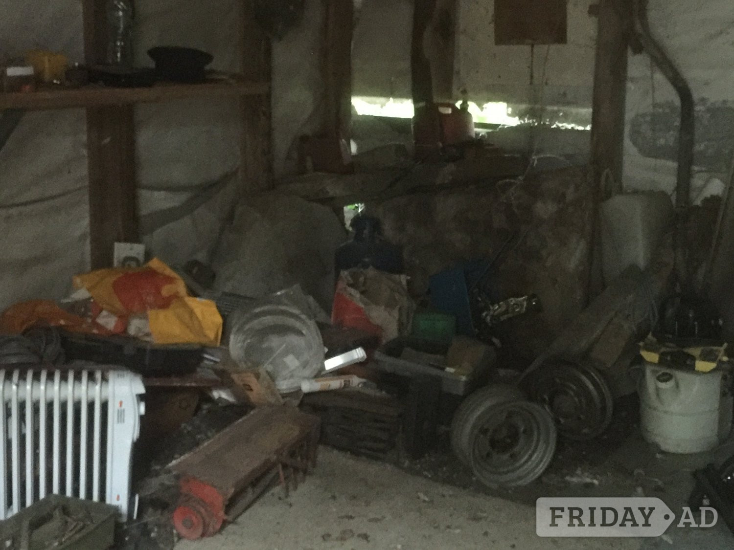 Barn/workshop items free to collector