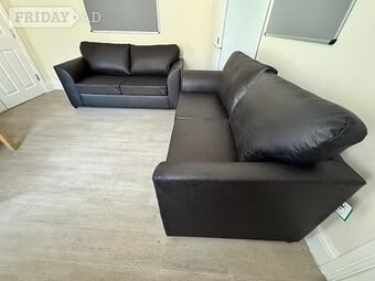 BYRON 3+3 FIXED BACK ALL IN NEVADA BLACK