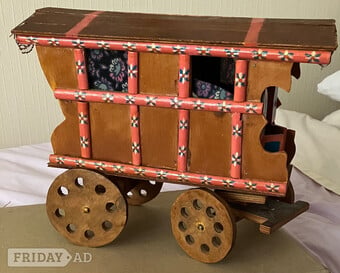 Gypsy Wagon - decorative wooden wagon