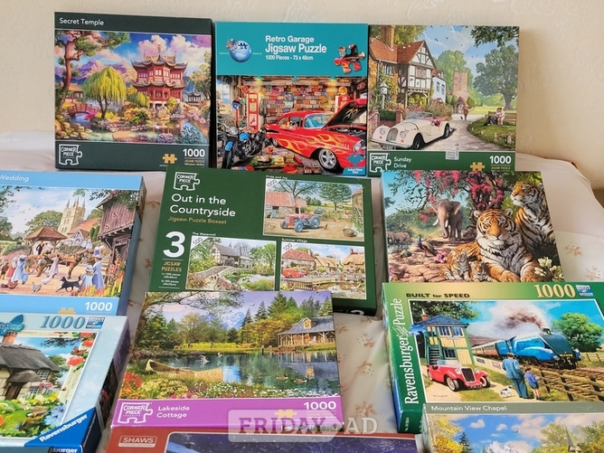 Quantity of Jigsaw puzzles