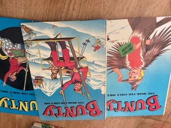 Collectible Bunty Annuals 