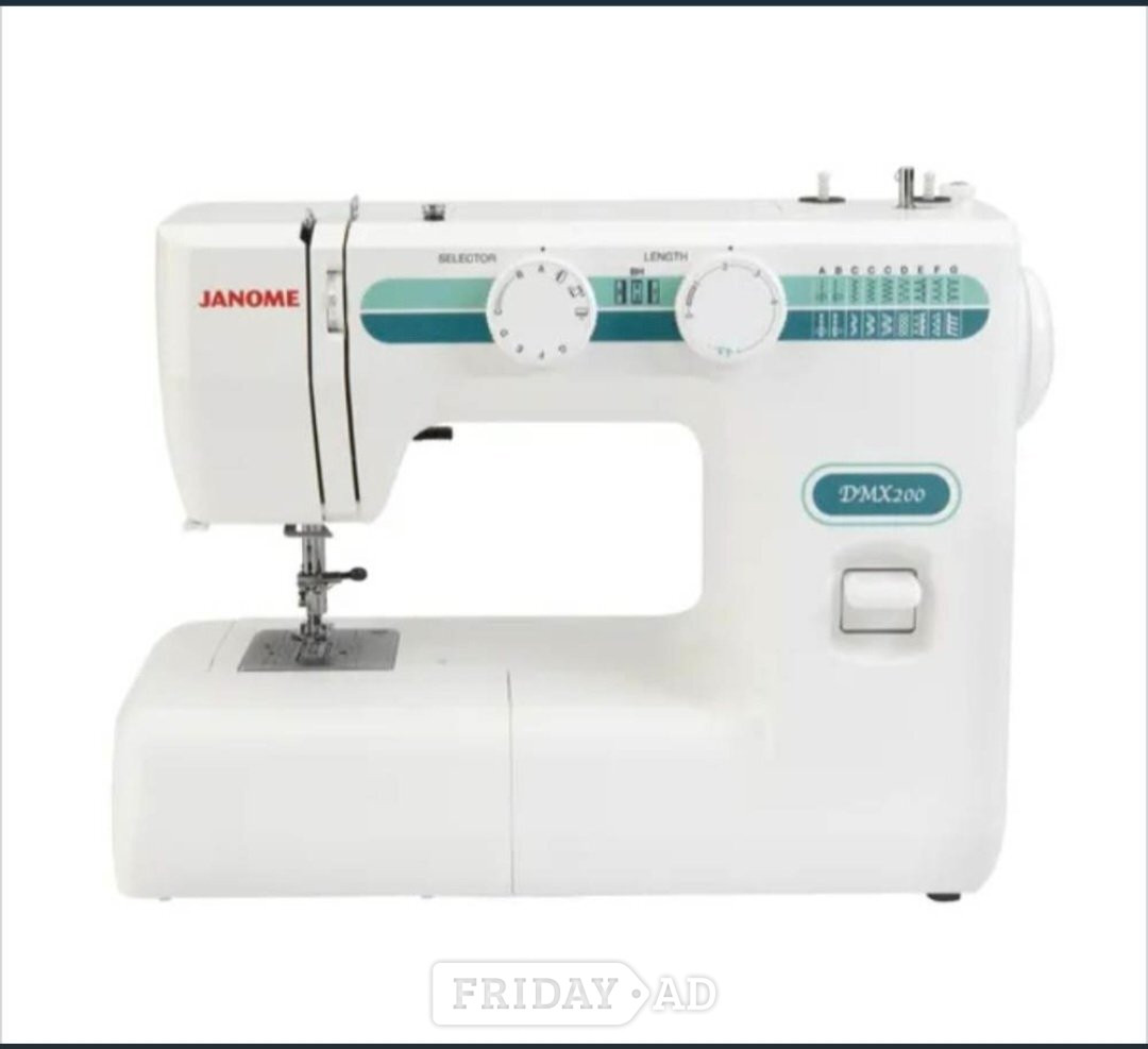 Janome DMX 200 sewing machine in new condition throughout  - Hobbies & Leisure
