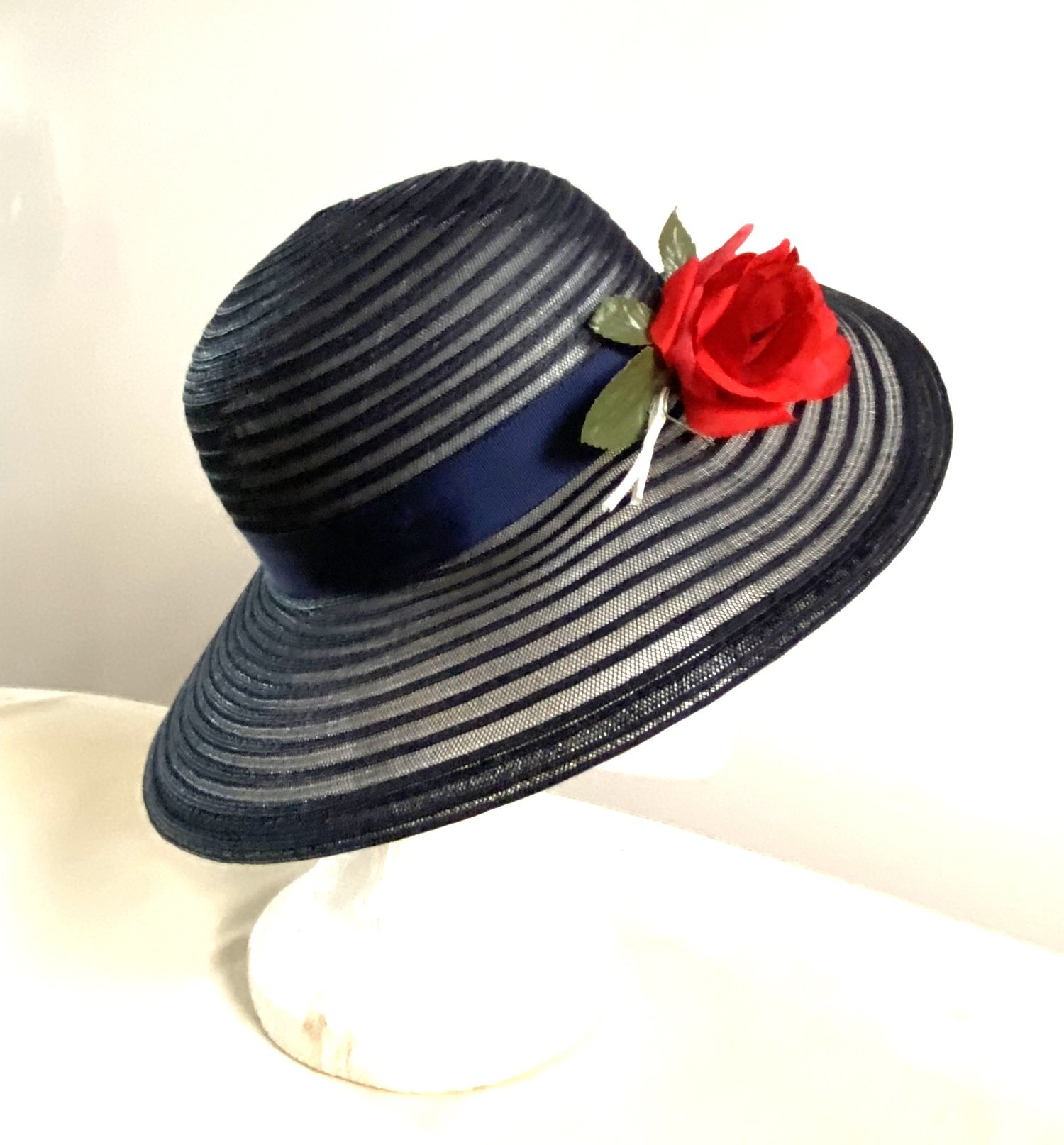 1970s Ladies Ceremony Hat Special Occasion
