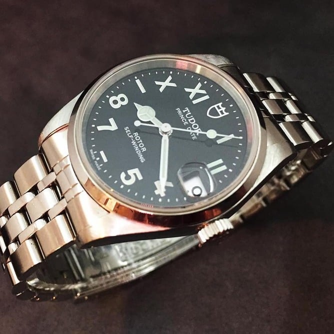 Worthing Tudor Prince Date Gents watch.