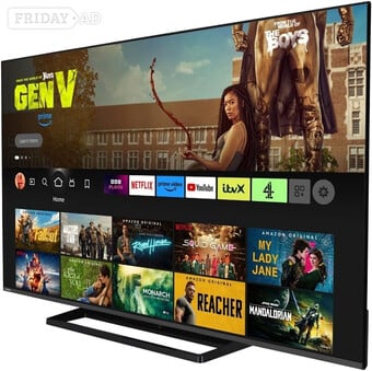 Toshiba UF3F 65 Inch Fire 4K HDR TV, Alexa - Dolby Vision