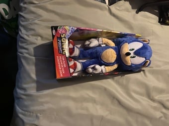 Sonic the hedgehog plush toy