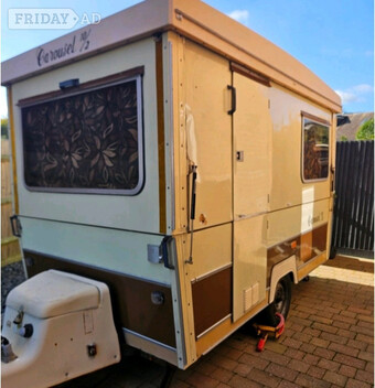 1983 Vintage  Folding Gobur Carousel Caravan 