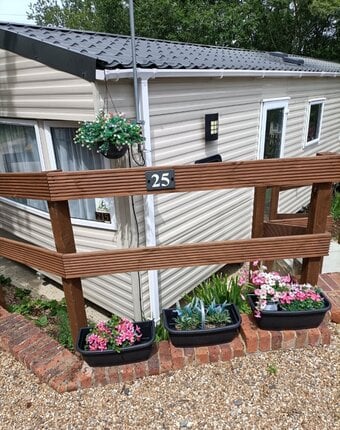 Caravan holiday let in Hastings