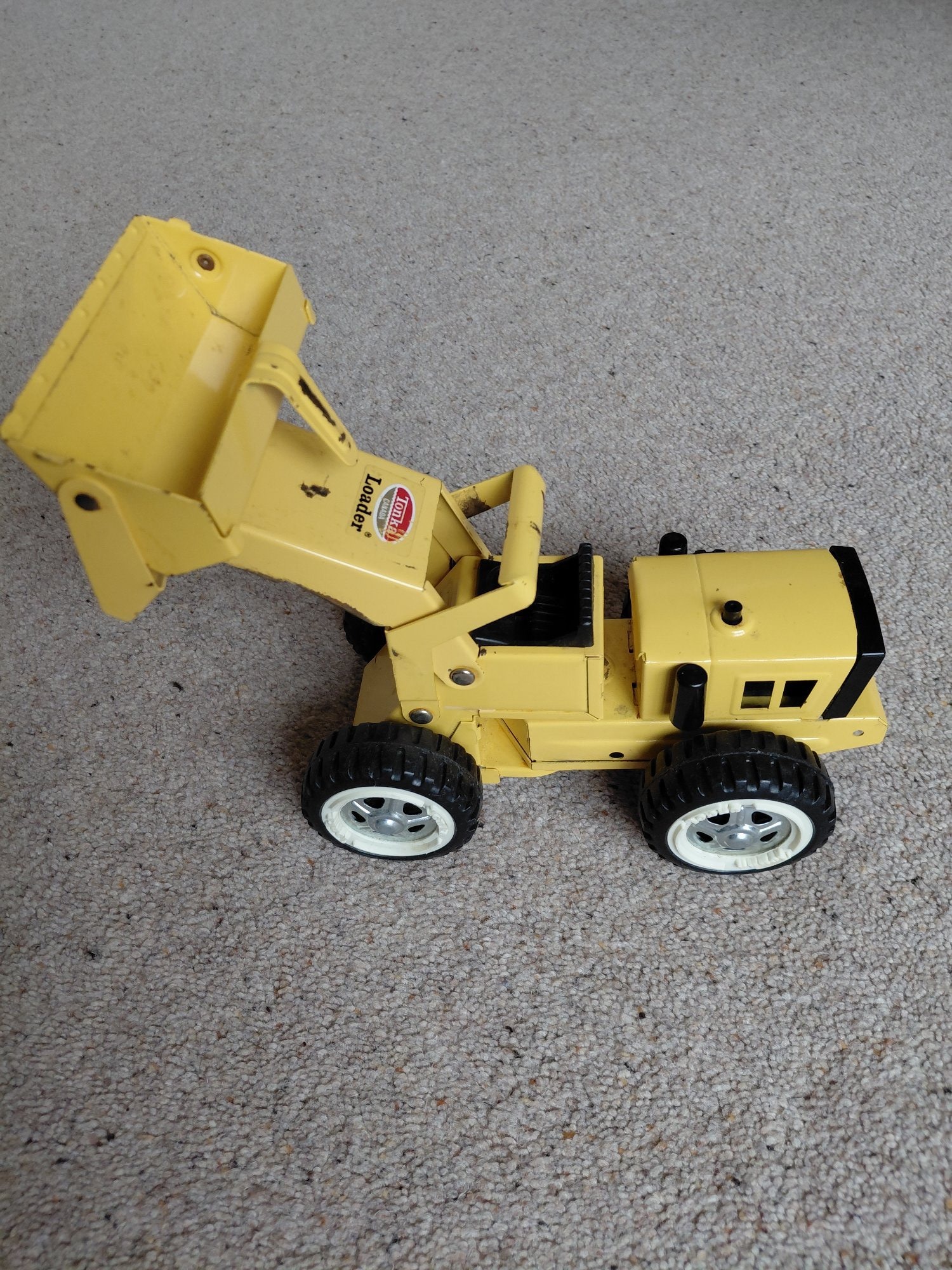 Vintage Yellow Tonka Toy Loader 529000– Good Condition