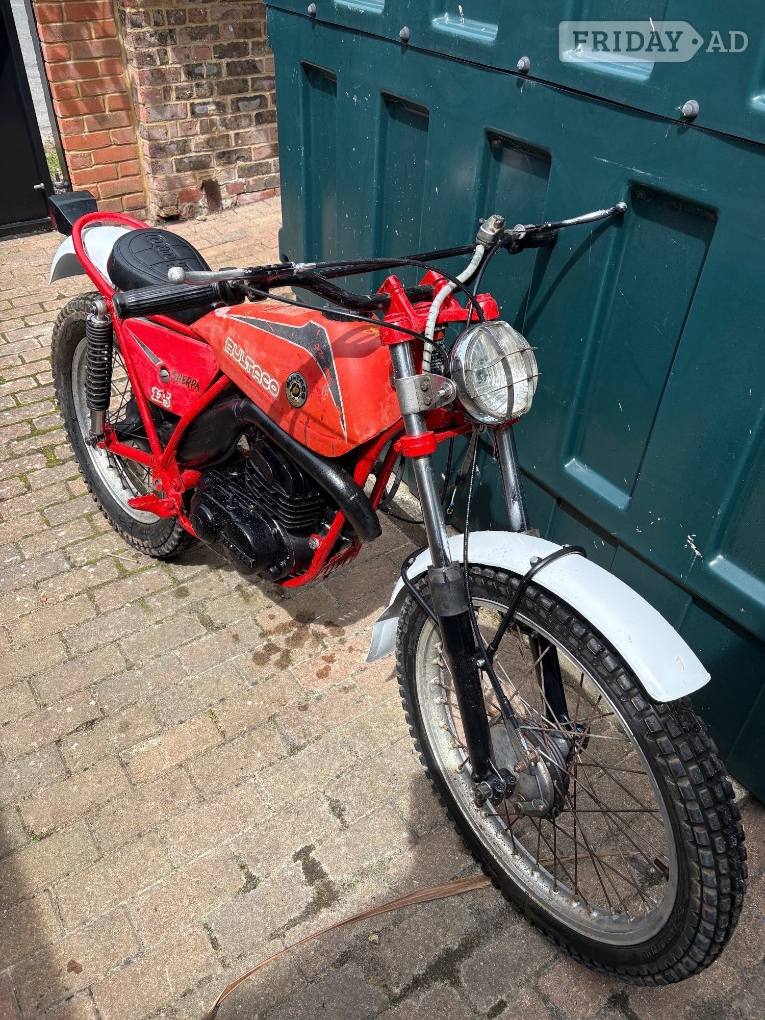 Bultaco sherpa 125 in Brighton