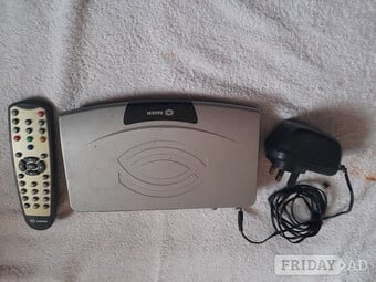 Sagam Set Top Box With Remote Control