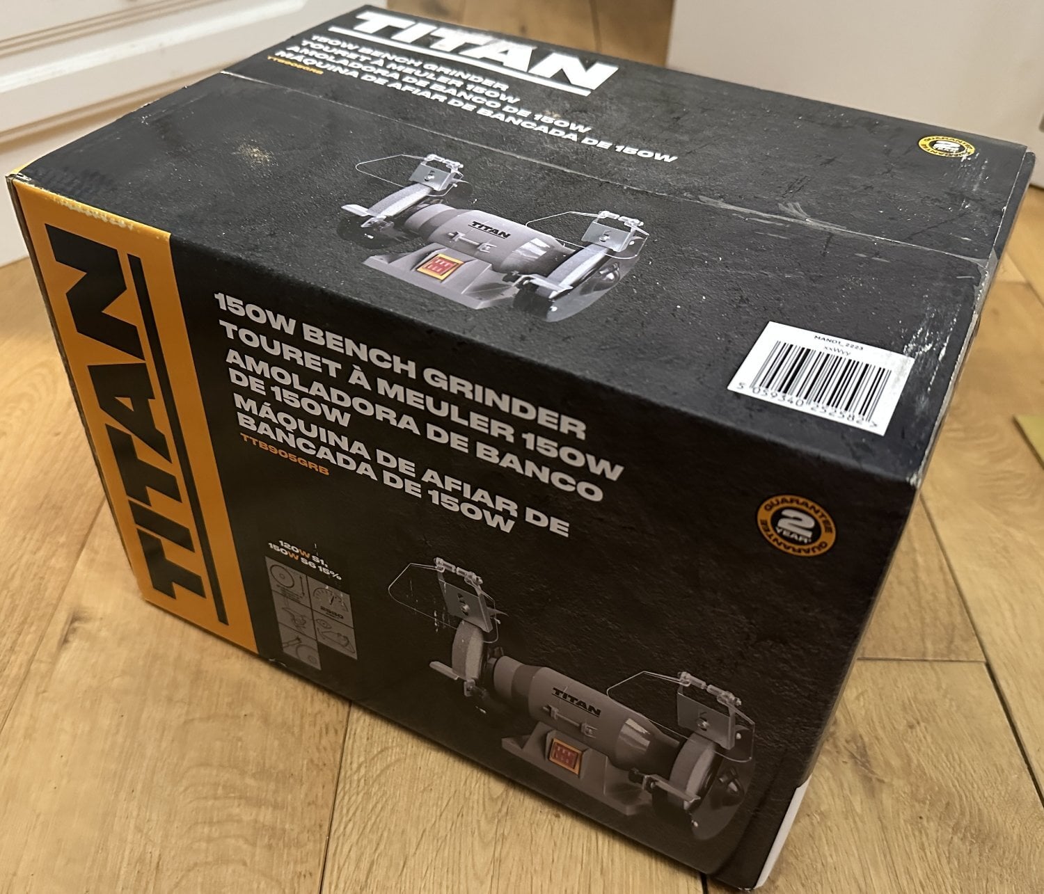 Bench Grinder & Polisher Electric 240V Brushless motor 150mm