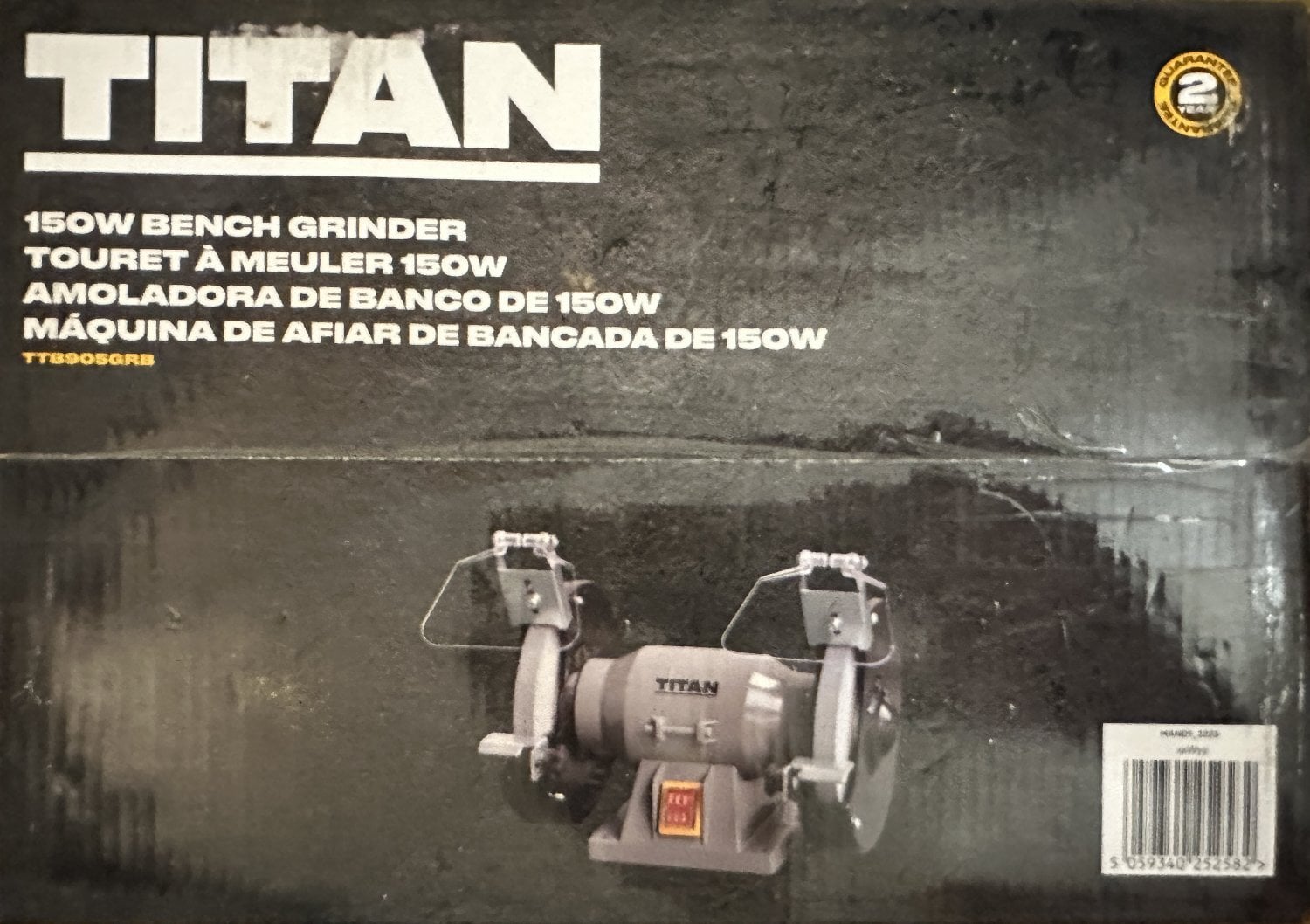 Bench Grinder & Polisher Electric 240V Brushless motor 150mm - DIY in Hastings