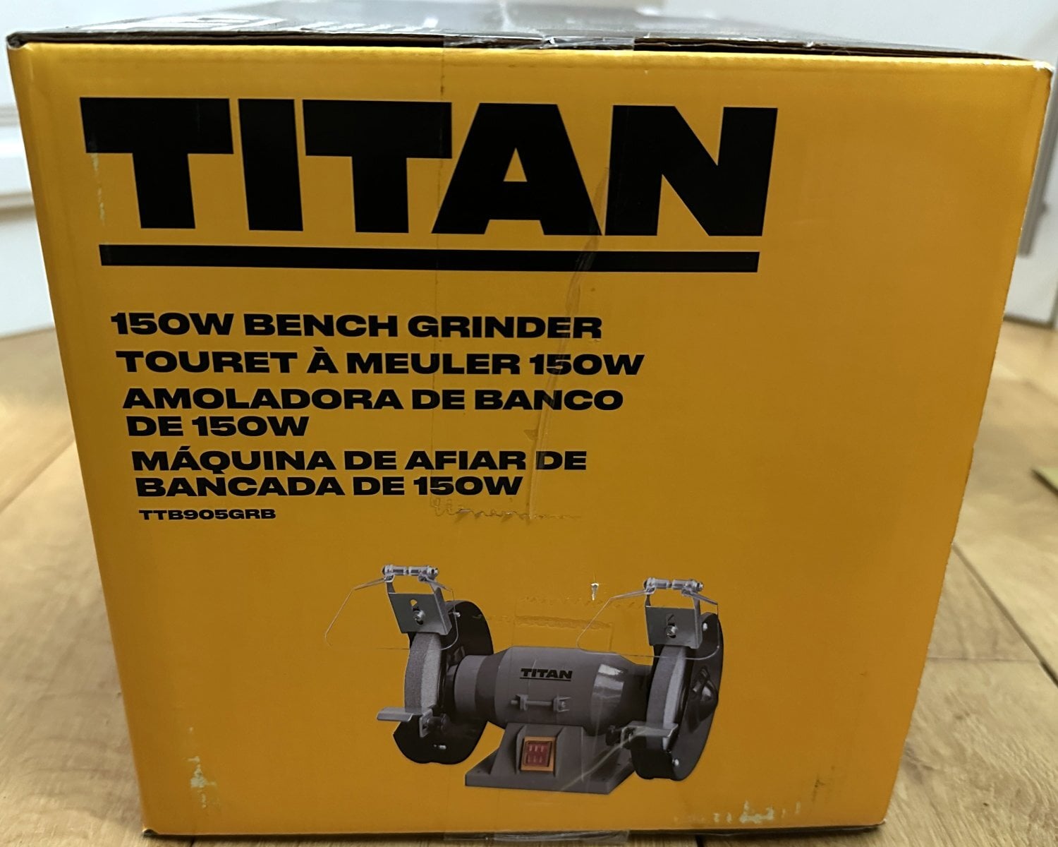 Bench Grinder & Polisher Electric 240V Brushless motor 150mm - DIY
