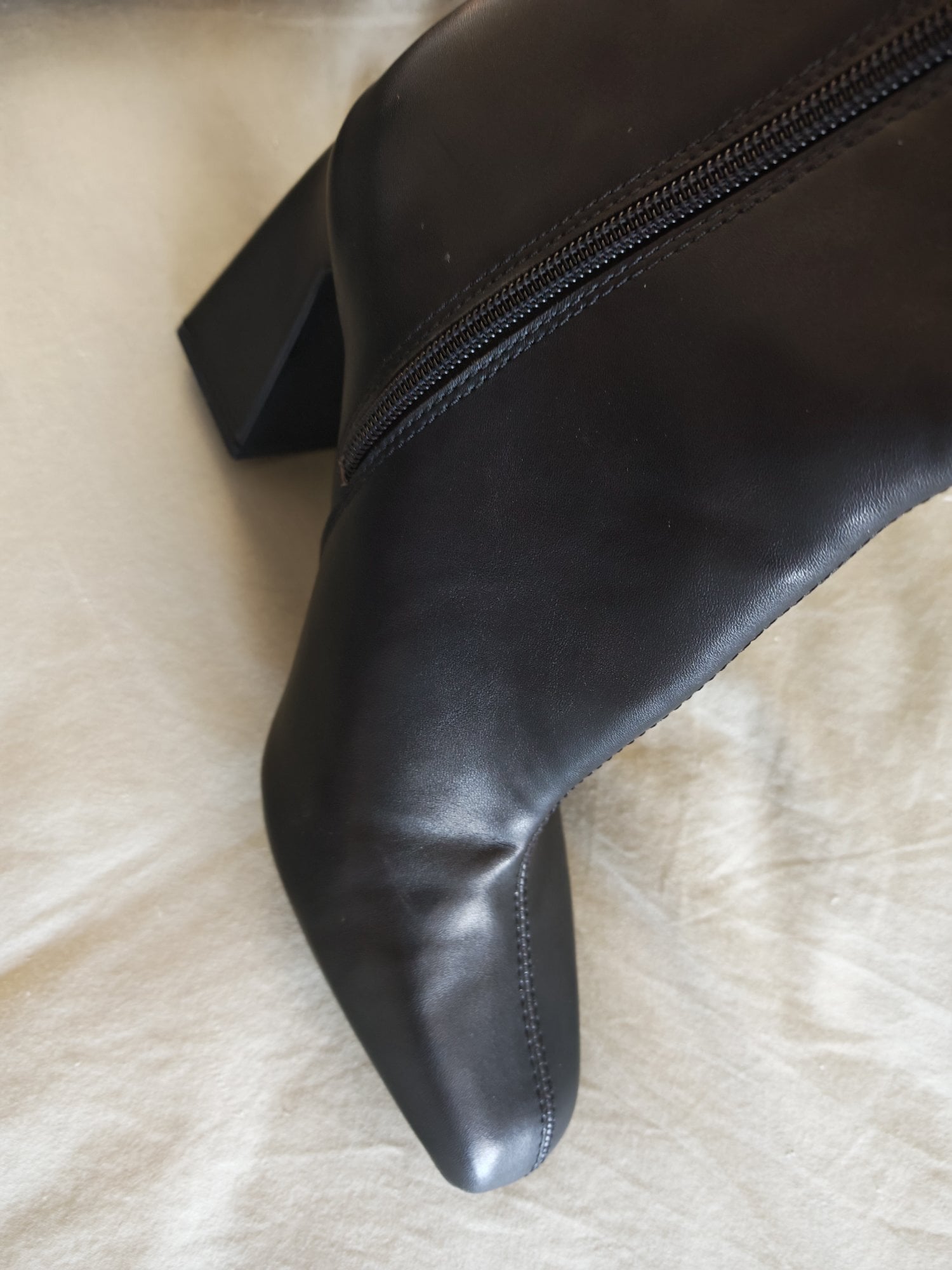 Horley Zara Womens Over The Knee High Boots - Black