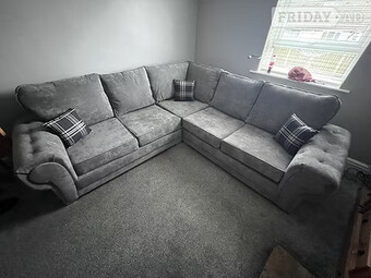 VALENCIA SCATTER BACK CORNER SOFA -choice of fabrics