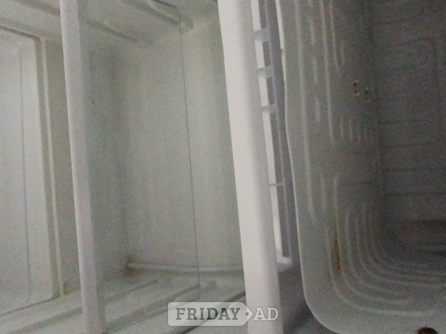 FRIDGE WITH FREEZER COMPARTMENT NEARLY NEW