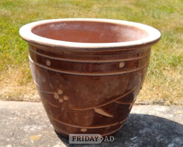 Brown Decorative Plant Pot in St. Austell