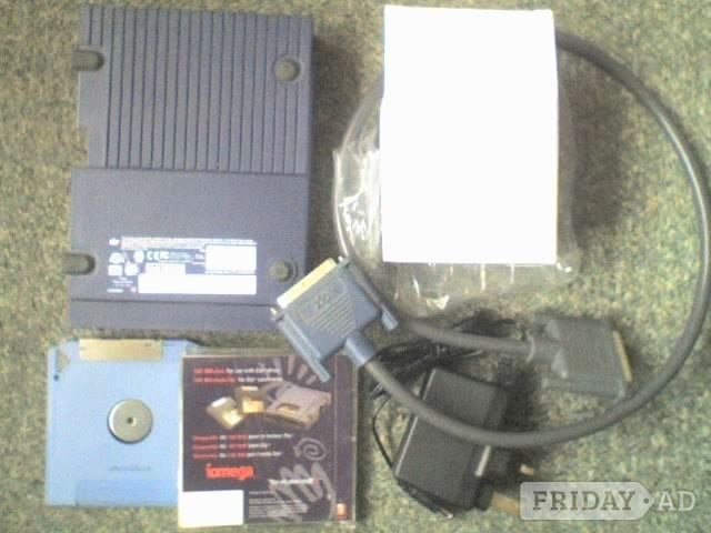 IOMEGA, External 100Mb ZIP Parallel Drive & PSU, 25way PAR. INTERFACE - USED